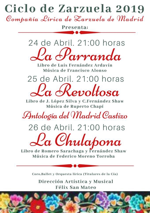 Ciclo de Ópera y Zarzuela